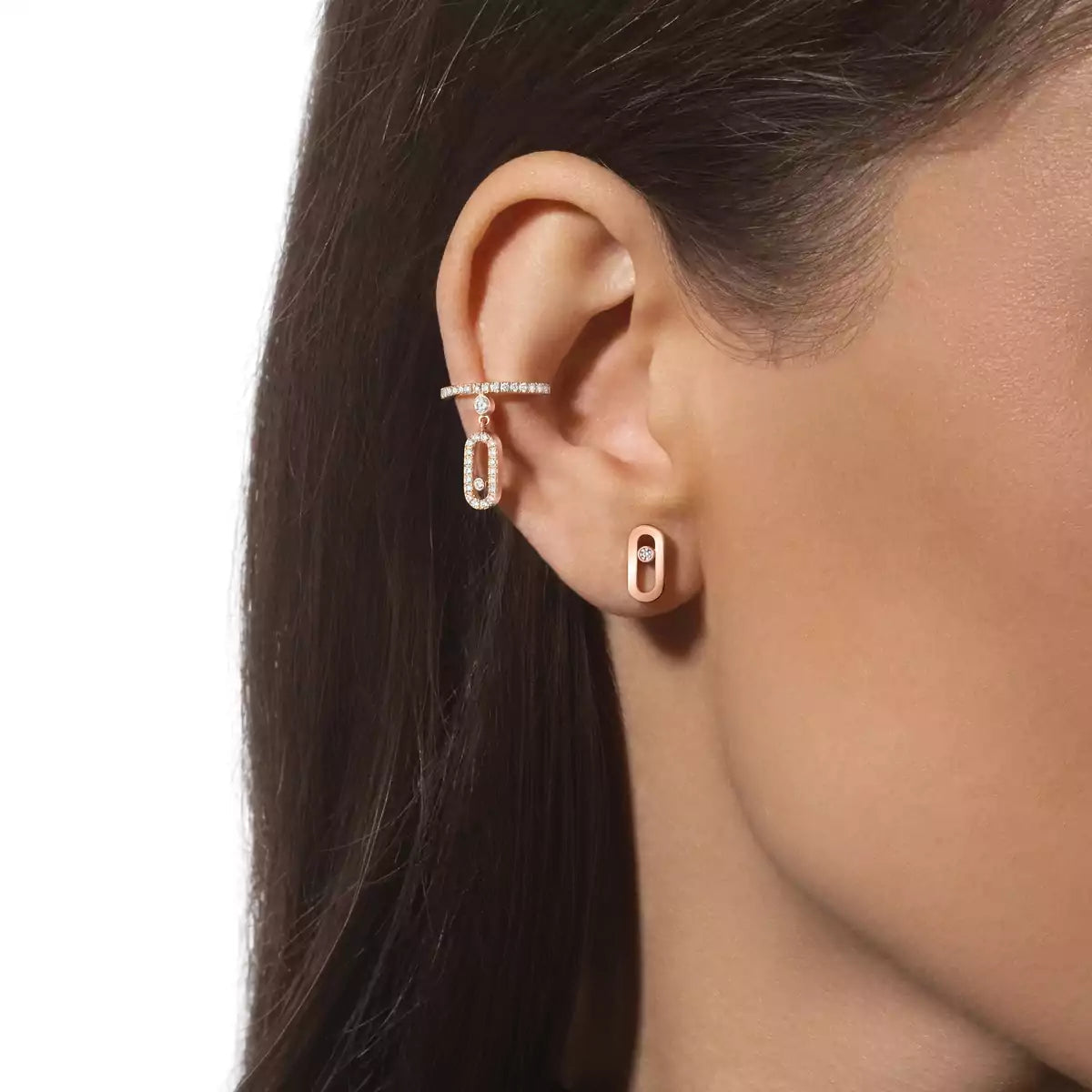 [⭐Spark]Move Uno Diamond Stud Earrings