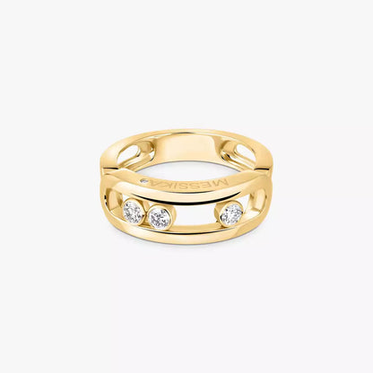 [⭐Spark] MoveGold Diamond Ring