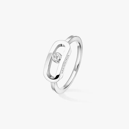 [⭐Spark]Move Uno Diamond Ring in Gold