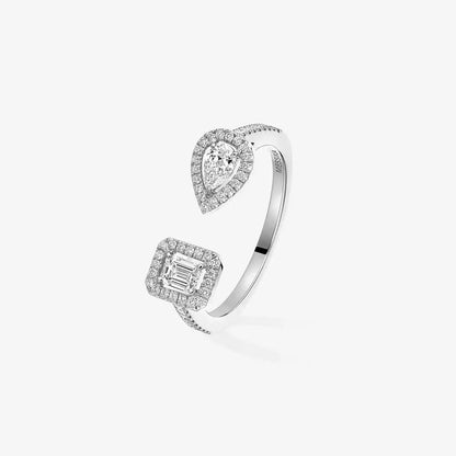 [⭐Spark]My Twin Toi Gold Diamond Ring