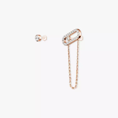 [⭐Spark]Move Uno Diamond Earrings