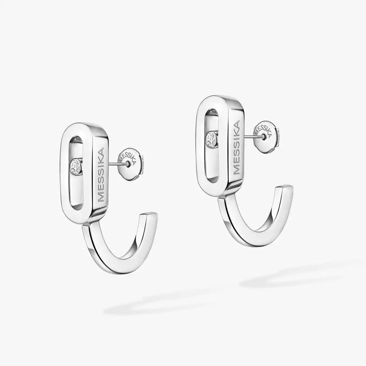 [⭐Spark]Diamond Mini Hoop Earrings Move Classique