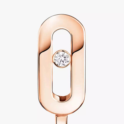 [⭐Spark]Diamond Mini Hoop Earrings Move Classique