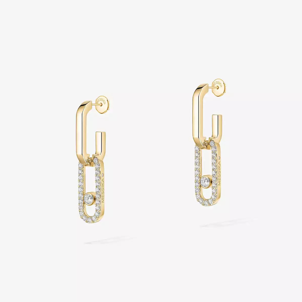 [⭐Spark]Move Link Diamond Earrings