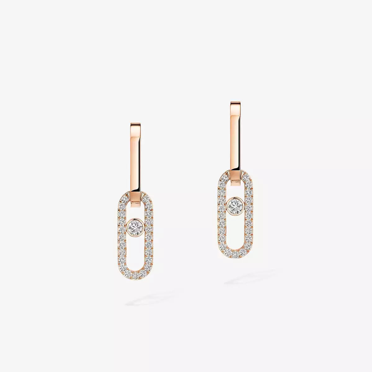 [⭐Spark]Move Link Diamond Earrings