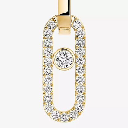 [⭐Spark]Move Link Diamond Earrings