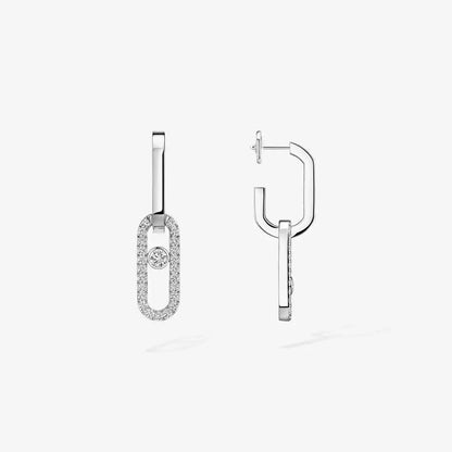 [⭐Spark]Move Link Diamond Earrings