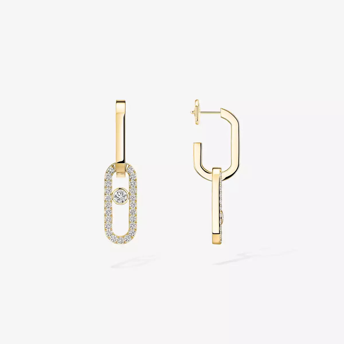 [⭐Spark]Move Link Diamond Earrings