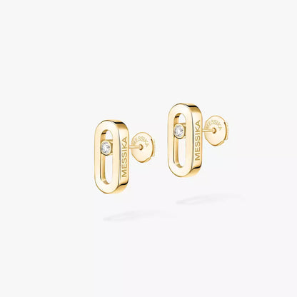 [⭐Spark]Move Uno Diamond Stud Earrings