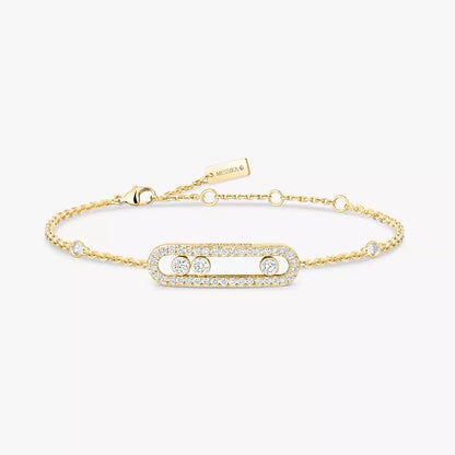 [⭐Spark]Pavé Baby Move Diamond Bracelet