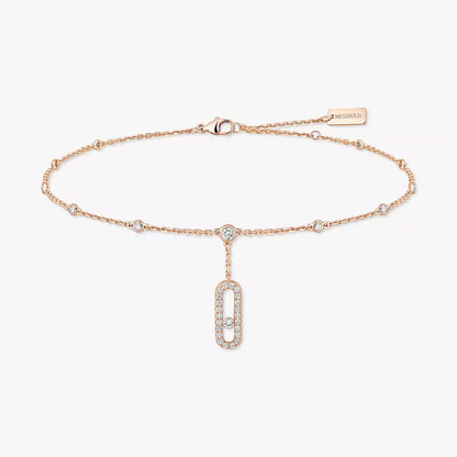 [⭐Spark] Move Uno pavé ankle bracelet
