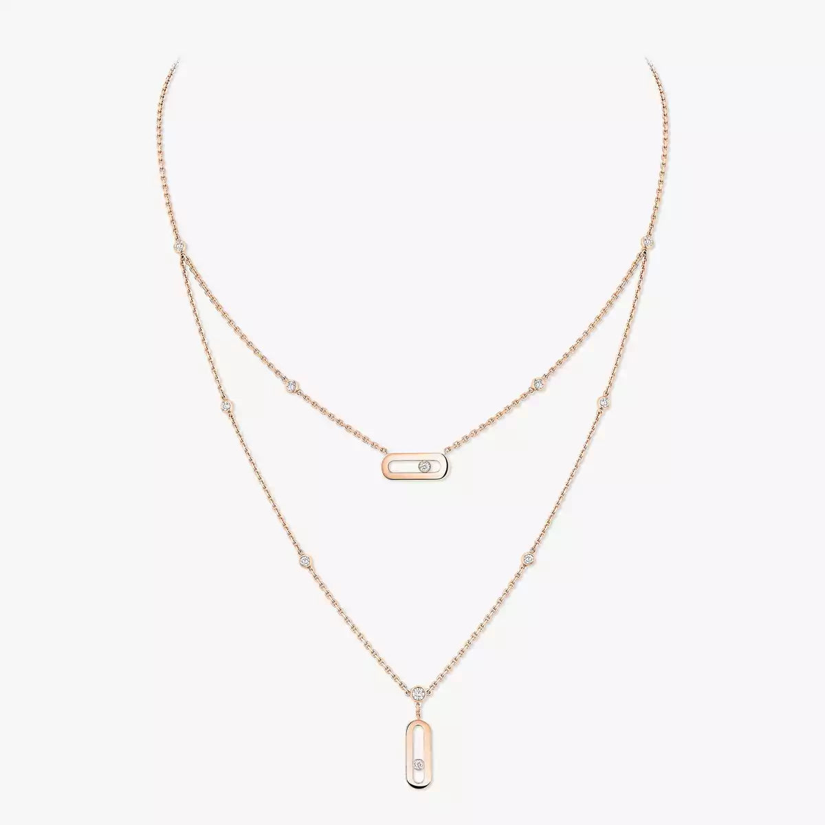 [⭐Spark] Move Uno Diamond Necklace