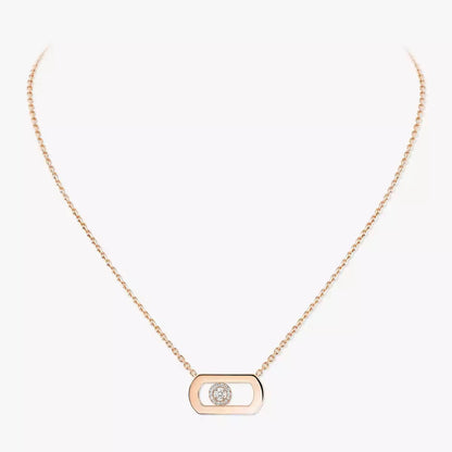 [⭐Spark]So Move Diamond Necklace in Gold