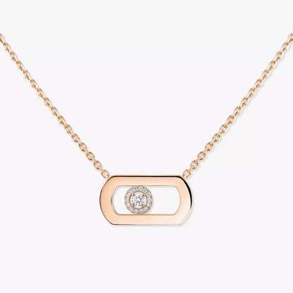 [⭐Spark]So Move Diamond Necklace in Gold