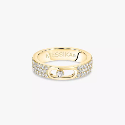 [⭐Spark]Move Joaillerie Pave_ Diamond Wedding Ring