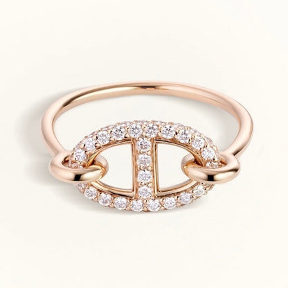 [⭐Spark]RONDE SMALL DIAMOND RING