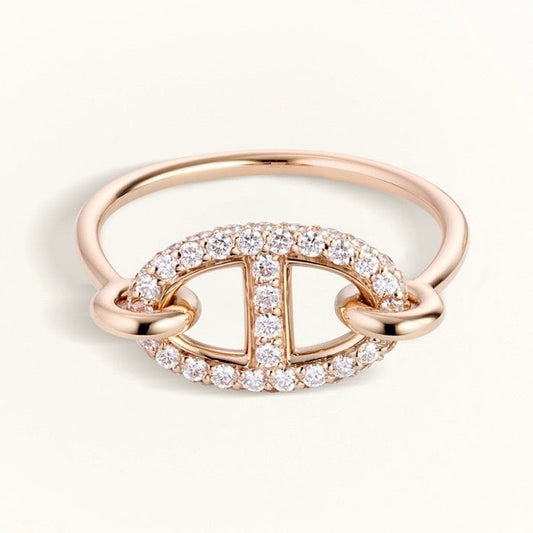 [⭐Spark]RONDE SMALL DIAMOND RING