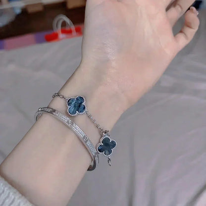 [⭐Spark]CLOVER 5 MOTIF PIETERSITE BRACELET COLLECTION