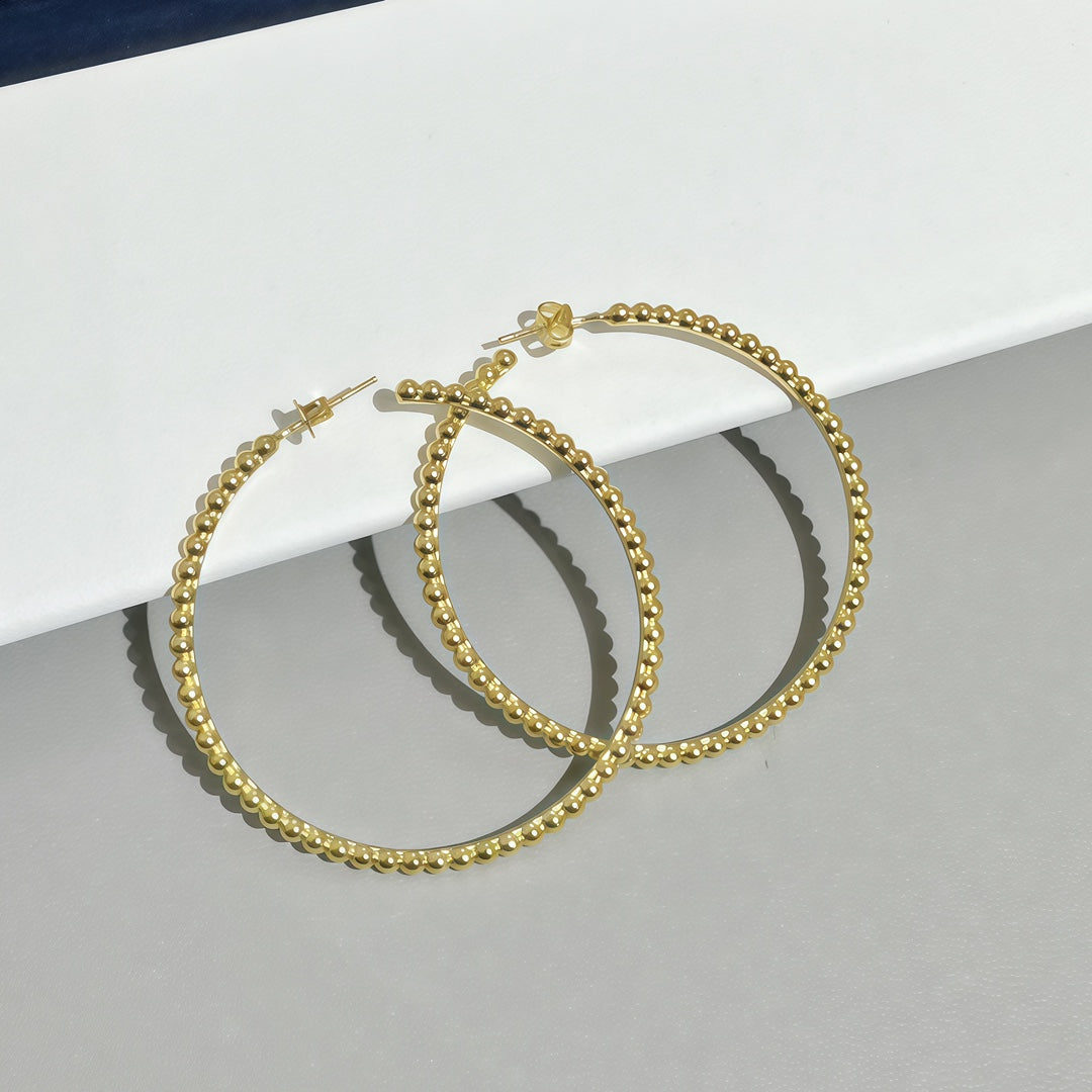 [⭐Spark] SMOOTH BEAD STUD EARRINGS