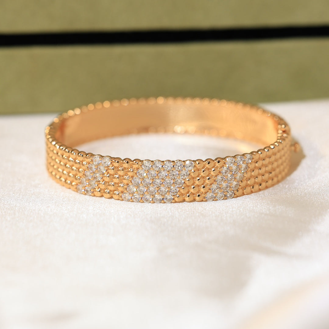 [⭐Spark]  FIVE-ROW DIAMOND BRACELET
