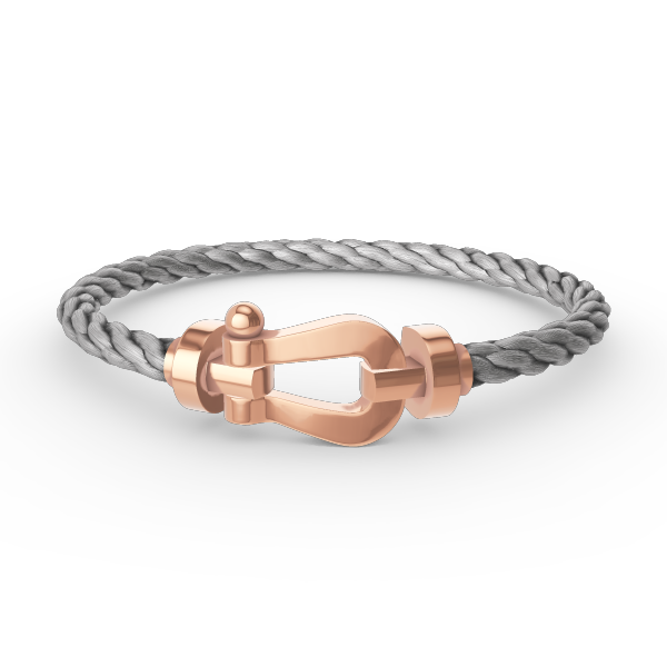 [⭐Spark]FORCE LARGE HORSESHOE NO DIAMOND BRACELET ROSE GOLD