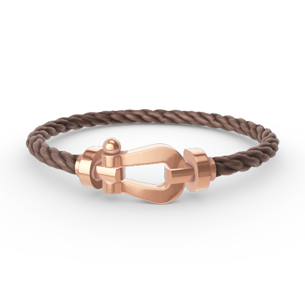 [⭐Spark]FORCE LARGE HORSESHOE NO DIAMOND BRACELET ROSE GOLD