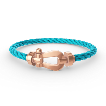 [⭐Spark]FORCE LARGE HORSESHOE NO DIAMOND BRACELET ROSE GOLD