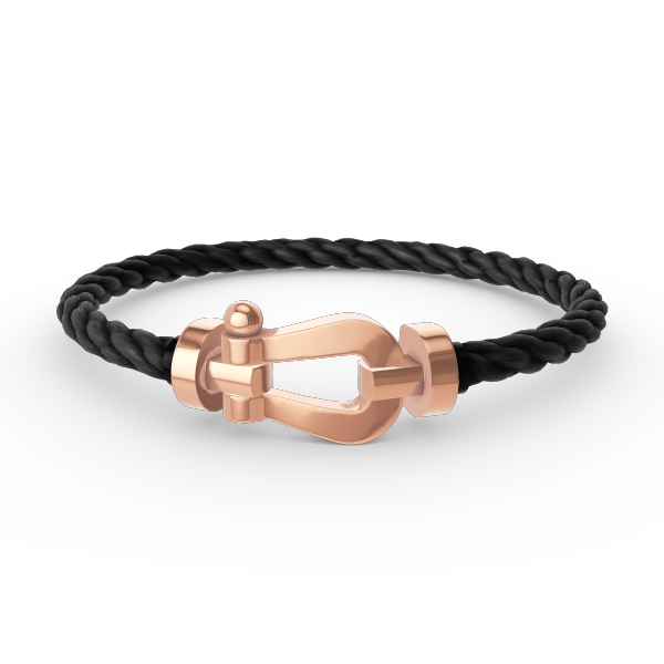 [⭐Spark]FORCE LARGE HORSESHOE NO DIAMOND BRACELET ROSE GOLD