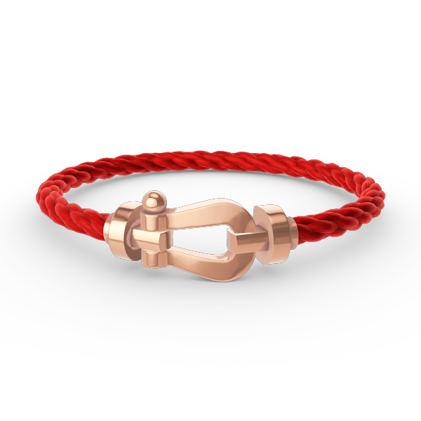 [⭐Spark]FORCE LARGE HORSESHOE NO DIAMOND BRACELET ROSE GOLD