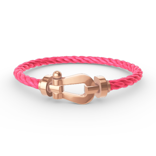 [⭐Spark]FORCE LARGE HORSESHOE NO DIAMOND BRACELET ROSE GOLD
