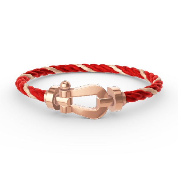 [⭐Spark]FORCE LARGE HORSESHOE NO DIAMOND BRACELET ROSE GOLD