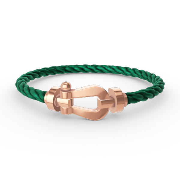 [⭐Spark]FORCE LARGE HORSESHOE NO DIAMOND BRACELET ROSE GOLD