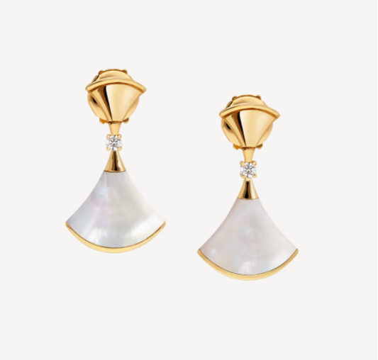 [⭐Spark]DREAM MOP 1 DIAMOND EARRINGS