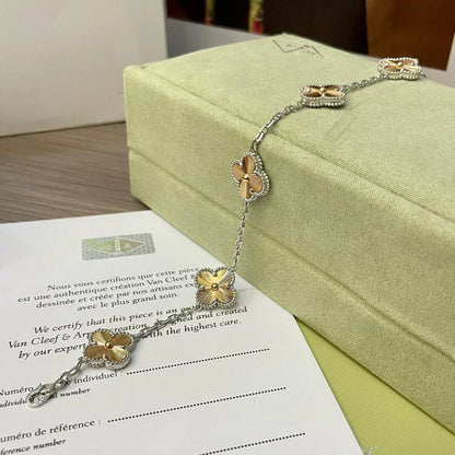 [⭐Spark] CLOVER 5 MOTIF LASER BRACELET COLLECTION