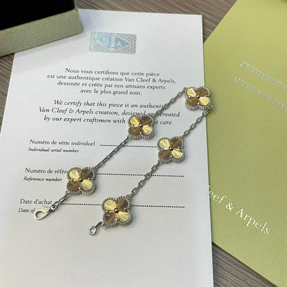 [⭐Spark] CLOVER 5 MOTIF LASER BRACELET COLLECTION
