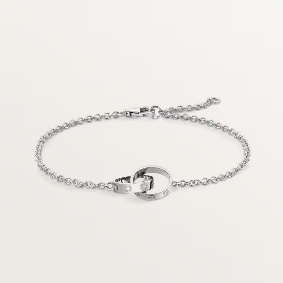 [⭐Spark]LOVE BRACELET DOUBLE RING