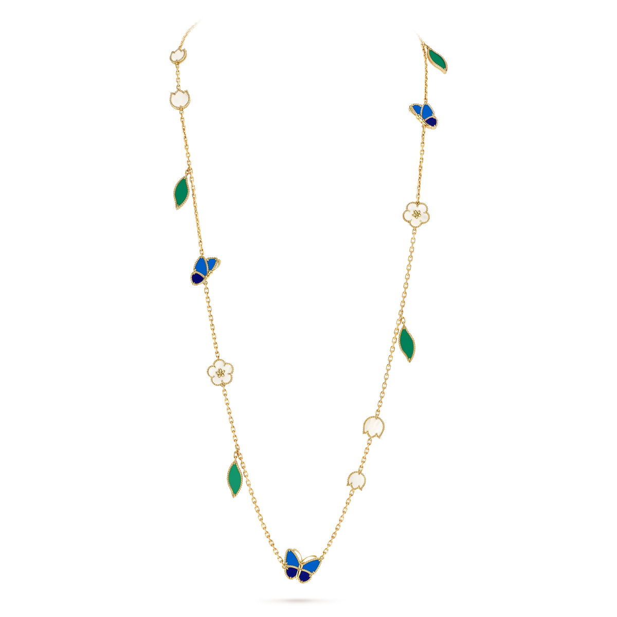 [⭐Spark] 26 NEW CLOVER 15 MOTIFS LUCKY NECKLACE