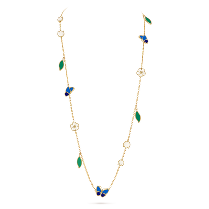 [⭐Spark] 26 NEW CLOVER 15 MOTIFS LUCKY NECKLACE