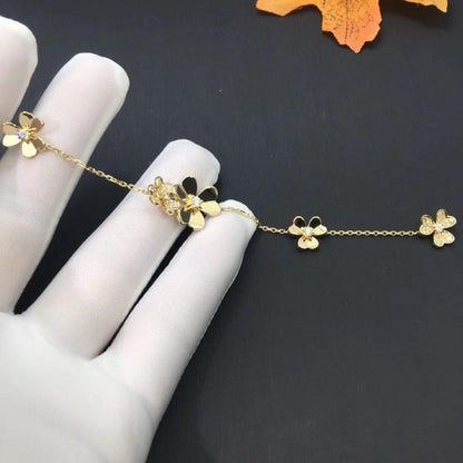 [⭐Spark]FRIVOLE GOLD 5 FLOWERS BRACELET