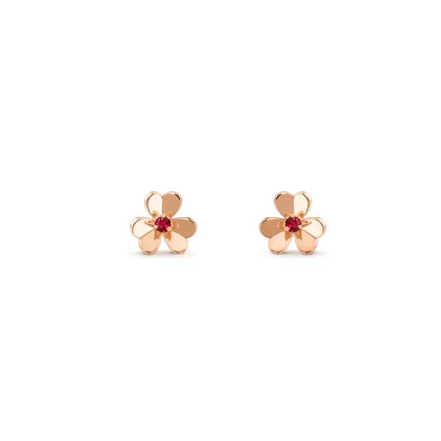 [⭐Spark]FRIVOLE  FLOWER PINK EARRINGS
