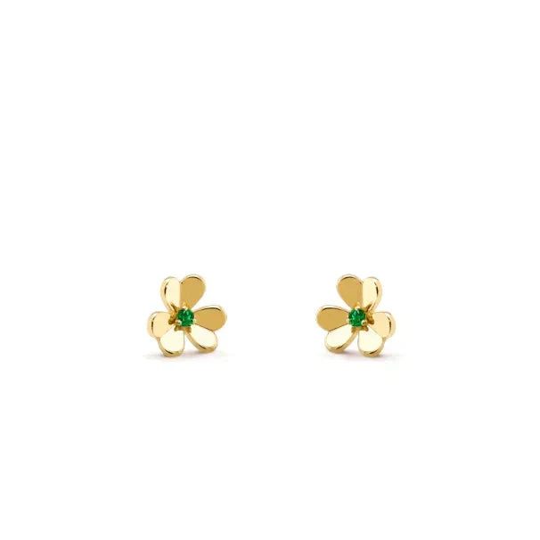 [⭐Spark]FRIVOLE  FLOWER MALACHITE EARRINGS