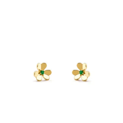 [⭐Spark]FRIVOLE  FLOWER MALACHITE EARRINGS