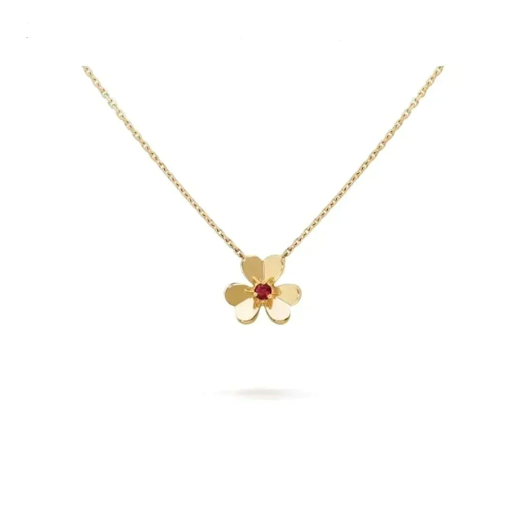 [⭐Spark]FRIVOLE GOLD FLOWER NECKLACE