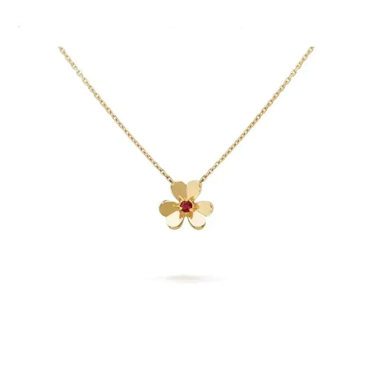 [⭐Spark]FRIVOLE GOLD FLOWER NECKLACE