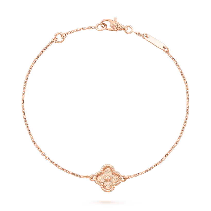 [⭐Spark]CLOVER SINGLE FLOWER BRACELET