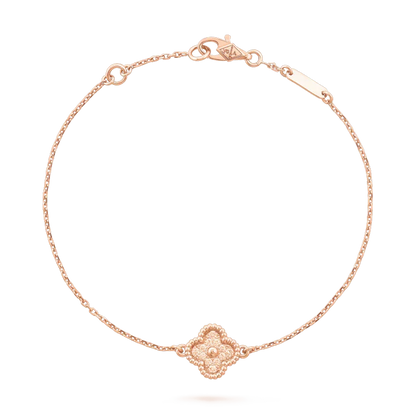 [⭐Spark]CLOVER SINGLE FLOWER BRACELET