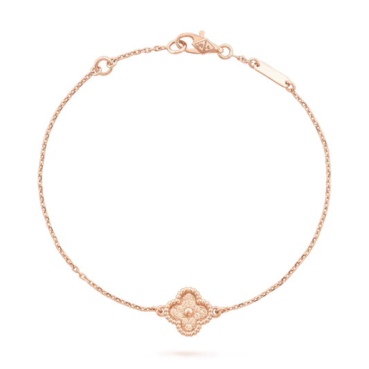 [⭐Spark]CLOVER SINGLE FLOWER BRACELET