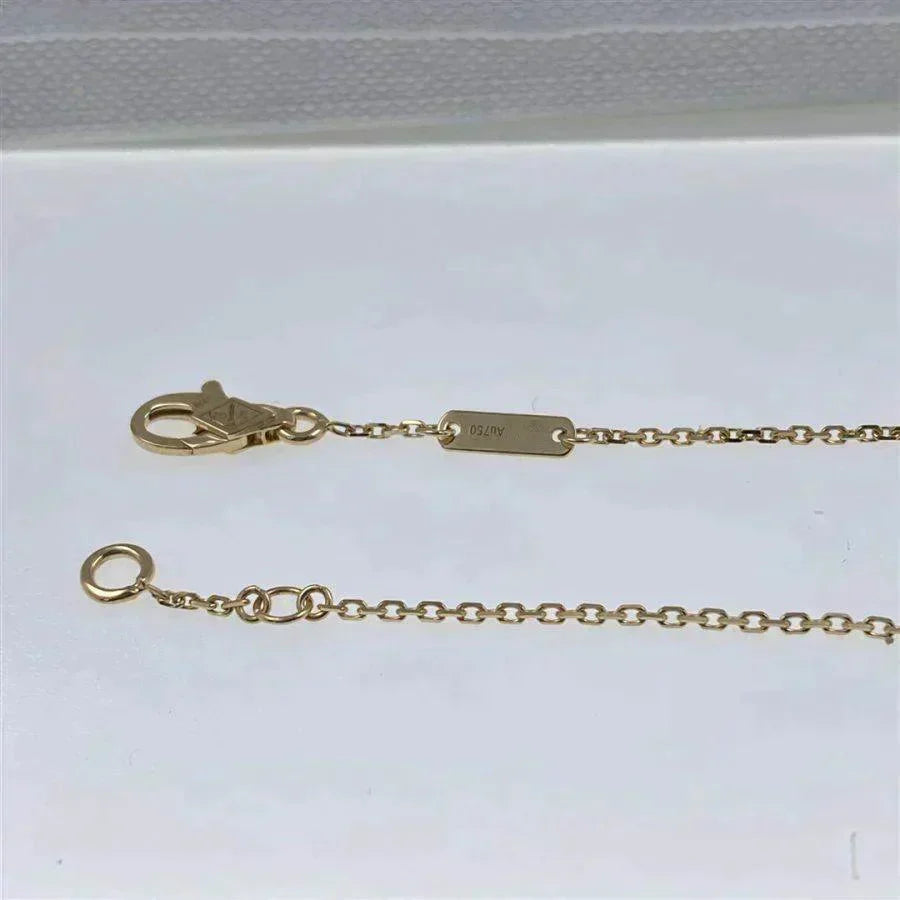 [⭐Spark]CLOVER  CARNELIAN SINGLE FLOWER BRACELET