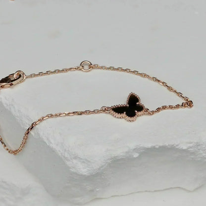 [⭐Spark]BUTTERFLY ONYX  BUTTERFLY BRACELET