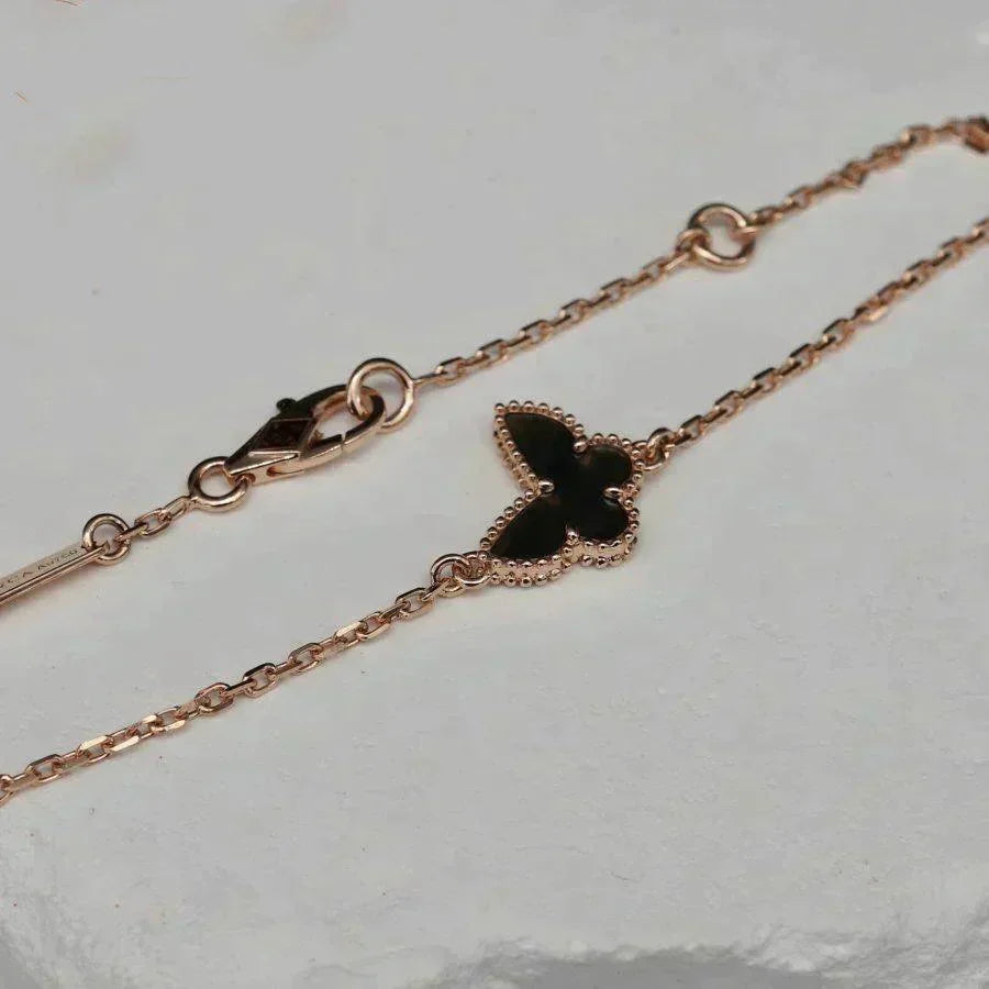 [⭐Spark]BUTTERFLY ONYX  BUTTERFLY BRACELET